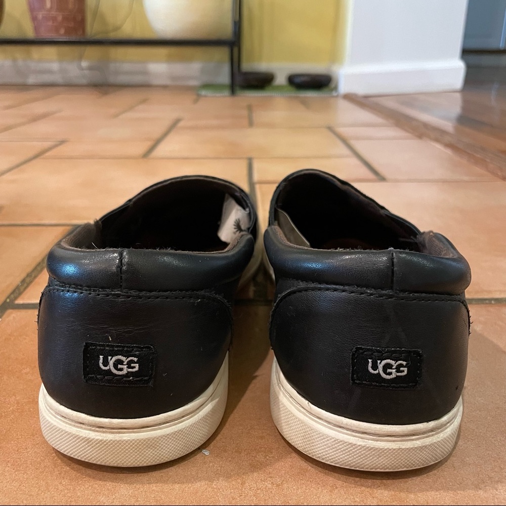 Black Ugg Slip On Sneakers